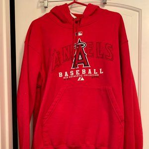 Official Angels Baseball pullover Hoodie MED
